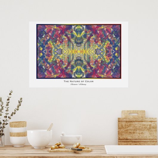 色の自然 ポスター (キッチン)