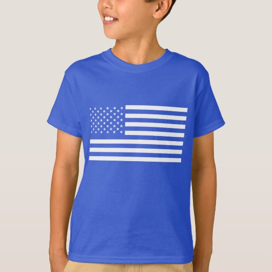 色の表示 – 統一された州 Tシャツ (正面)
