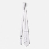 色の装飾をカスタマイズ電気プラグのかちりと言う音 ネクタイ (裏面)