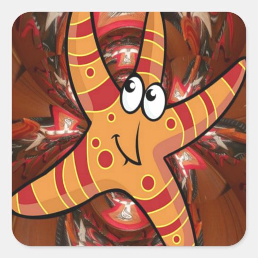 色の走付け方 スクエアシール (正面)