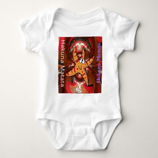 色の走付け方 ベビーボディスーツ (正面)