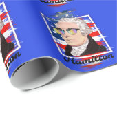 色の身に着けている陰のアレクサンダー・ハミルトン ラッピングペーパー (ロールコーナー)