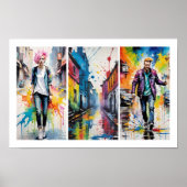 色の通り ポスター (正面)