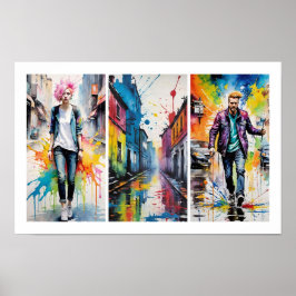 色の通り ポスター