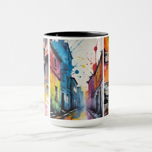 色の通り マグカップ (中央)