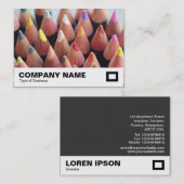 色の鉛筆 名刺 (正面/裏面)