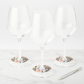 色の雨2 ワイングラスタグ (セット)