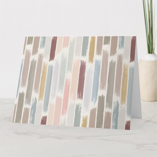 色の雨 サンキューカード (正面)