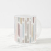 色の雨 フロストグラスマグカップ (正面右)