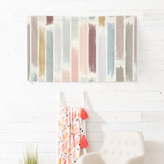 色の雨 横断幕 (インサイチュ)