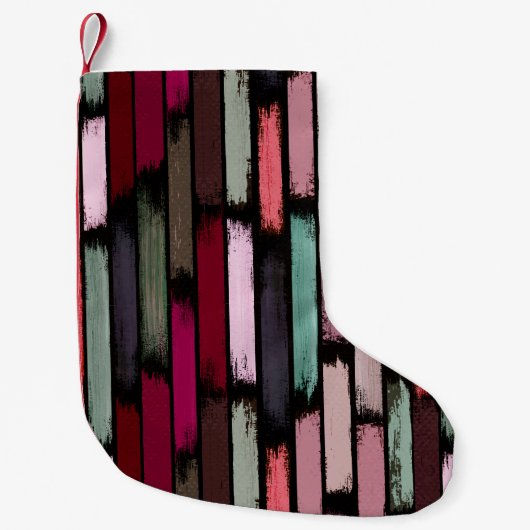 色の雨 3 スモールクリスマスストッキング (正面)
