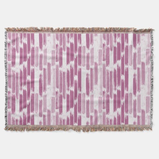 色の雨 6 スローブランケット (正面)