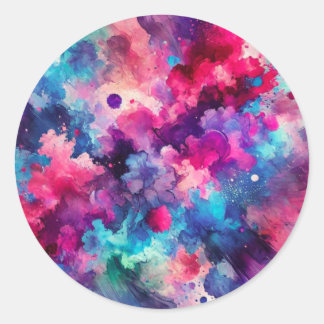 色の雪崩 ラウンドシール