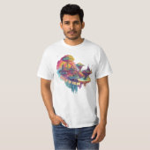 色の領域 Tシャツ (正面フル)
