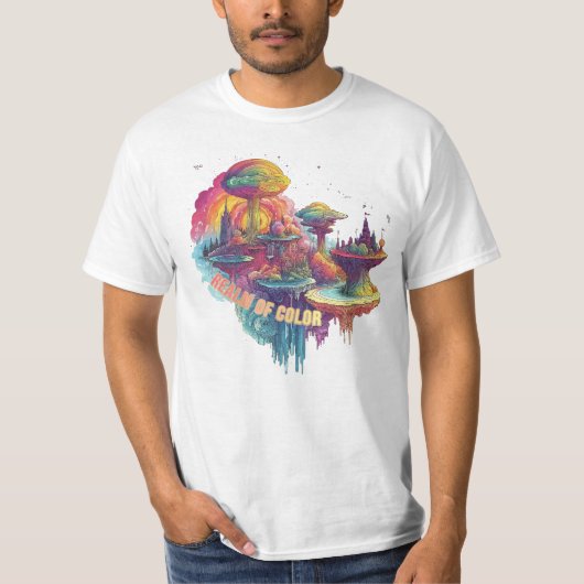 色の領域 Tシャツ (正面)