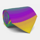 色の魔法、抽象芸術3Dレインボワート ネクタイ (ロール)