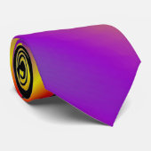 色の魔法、抽象芸術3Dレインボワート ネクタイ (ロール)
