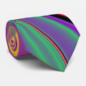 色の魔法、抽象芸術3Dレインボワート ネクタイ (ロール)