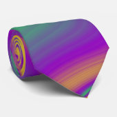 色の魔法、抽象芸術3Dレインボワート ネクタイ (ロール)