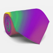 色の魔法、抽象芸術3Dレインボワート ネクタイ (ロール)