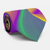 色の魔法、抽象芸術3Dレインボワート ネクタイ (ロール)