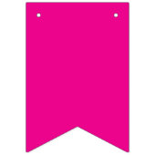 色の鮮やかグラデーションのシームレスな遷移 バンティングフラッグ (第2の旗)