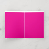 色の鮮やかグラデーションのシームレスな遷移 箔グリーティングカード (内側レイダウン)