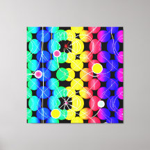 色の鮮やかパターン