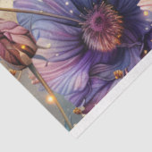 色の鮮やか付いた冷たい花 薄葉紙 (詳細)