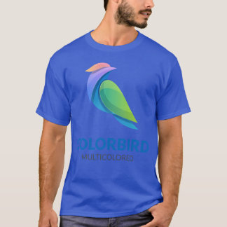 色の鳥ギフト Tシャツ