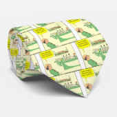 色の278英語の先生の漫画 ネクタイ (ロール)