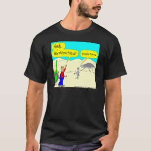 色の280 Google Earthの漫画 Tシャツ