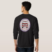 色のCorvanaticsの男性スエットシャツ スウェットシャツ (裏面フル)