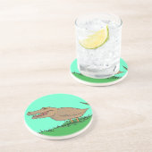 色のCrocoduckのコースター! コースター (側面)
