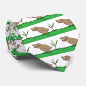 色のCrocoduckのタイ! ネクタイ (ロール)