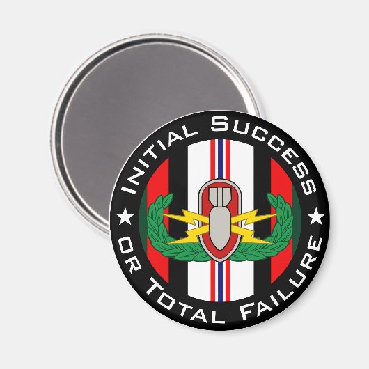 色のEOD OEF ISoTF マグネット (正面/裏面)