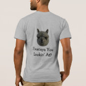 -色のHuacaya Lookin Tシャツ (裏面)