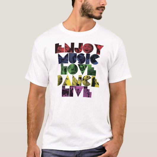 色のiLike Tシャツ (正面)