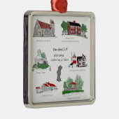 色のStratford 375 メタルオーナメント (右)