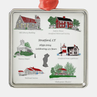 色のStratford 375 メタルオーナメント