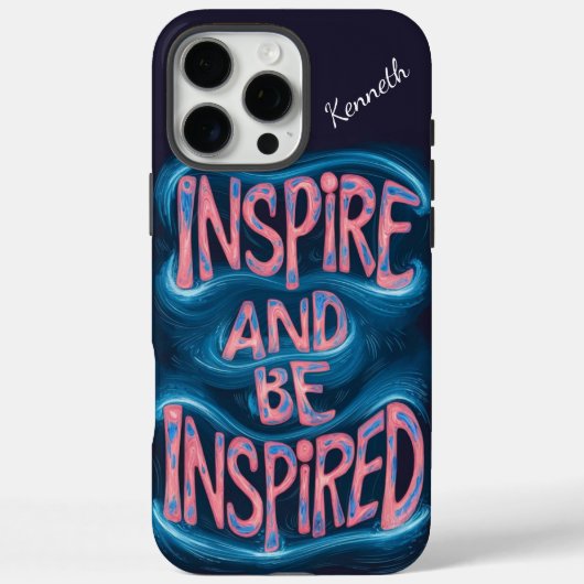 色はっきりしたが夜の創造性を引き起こす Case-Mate iPhoneケース (裏面)