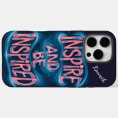 色はっきりしたが夜の創造性を引き起こす Case-Mate iPhoneケース (裏面 (横))