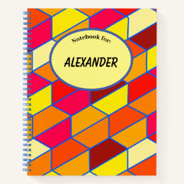 色はっきりした付き韻律 ノートブック