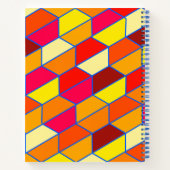 色はっきりした付き韻律 ノートブック (裏面)