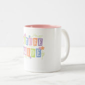 色は未来の花嫁を妨げます ツートーンマグカップ (正面右)