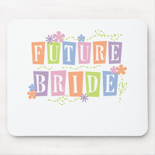 色は未来の花嫁を妨げます マウスパッド (正面)