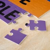 色は30部分を示します ジグソーパズル (側面)