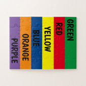 色は30部分を示します ジグソーパズル (横)