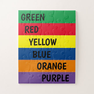 色は30部分を示します ジグソーパズル