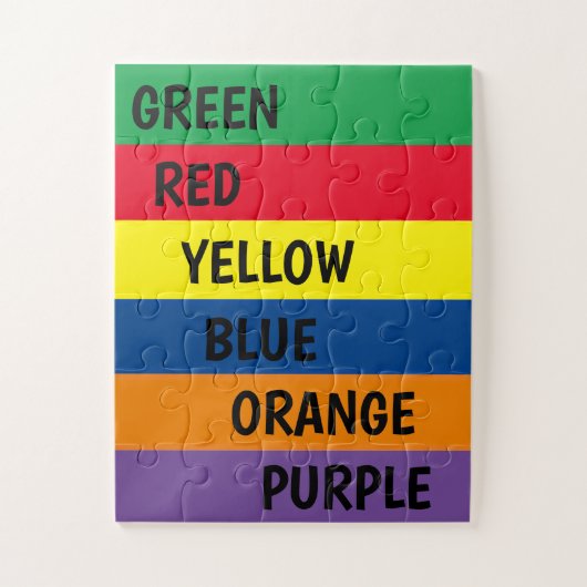 色は30部分を示します ジグソーパズル (縦)